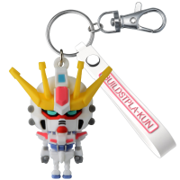 创制强袭模型君 立体橡胶钥匙扣