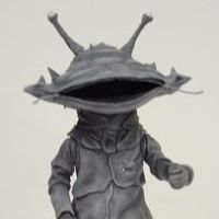 大怪兽系列 奥特Q编 硬币怪兽 卡内贡 黑白色版