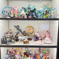 第一个货架手办柜终于整好了～