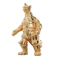 「机械哥斯拉」（1974）迷你黄金模型（18K黄金）