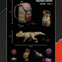 侏罗纪世界:重生 鹰嘴龙 限量模型