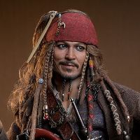 《加勒比海盗5：死无对证》杰克船长（植发版）1:6比例珍藏人偶（豪华版）