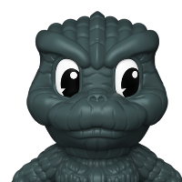 巨无霸 哥斯拉14英寸塑胶收藏玩偶