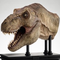 侏罗纪公园 半比例 霸王龙头 道具复制品