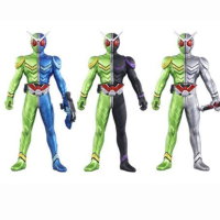 骑士英雄系列 假面骑士W(双骑) 假面骑士双旋风王牌 旋风形态3体套装