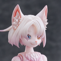 KEMOPLA  No.KP-01R 白宝石猫