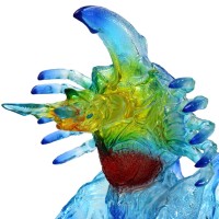 中等尺寸系列 加美拉【第七弹】巨大雷吉翁 微波炮弹发射形态 透明蓝版