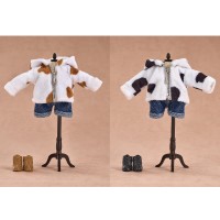 粘土娃 服装套组 动物大衣 牛奶/咖啡牛奶