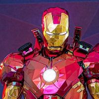 《钢铁侠2》钢铁侠Mark 4 (幻彩几何版)1:6比例合金珍藏人偶