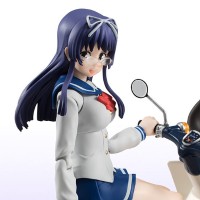 S.H.Figuarts  三之轮圣（制服版）&Super Cub 50摩托车（爆音少女！！ver.）