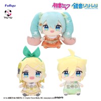 FuRyu赏 初音未来 柑橘未来 D奖 Q版毛绒玩偶（初音未来/镜音铃/镜音连）