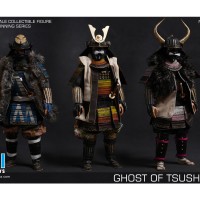 101TOYS 1/6 NO.KN023 新起点系列 GHOST OF TSUSHIMA 武士三人套装