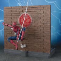 S.H.Figuarts 蜘蛛侠：英雄归来 和魂系列可动支架场景墙