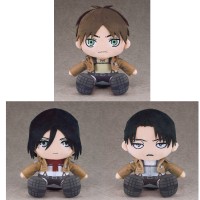 进击的巨人 毛绒玩偶 艾伦/三笠/利威尔
