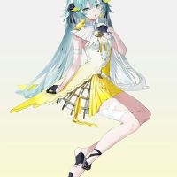 初音未来 金丝雀 泡面压 原画