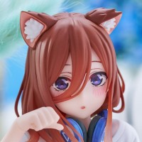 Desktop Cute 五等分的新娘∬ 中野三玖~新绘制猫咪居家服~