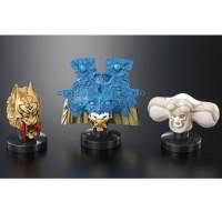 头雕收藏系列限定版 假面骑士W 反派记忆体套装第一弹 ～园咲家族天伦篇～