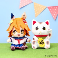 赛马娘 玩偶 待兼福来 与 喵桑背包