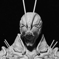 蝗虫型一号 半身像