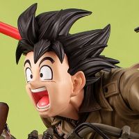 DESKTOP REAL McCOY EX 龙珠Z 孙悟空 与 军用摩托车