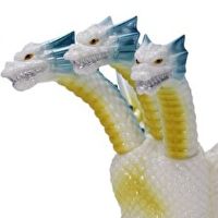 中型尺寸系列 哥斯拉EX 王者基多拉(1991) 五头龙改心版