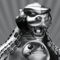 汤姆·惠伦设计 官方授权 限量白金版 哥斯拉70周年纪念 冲扑乙烯基人偶