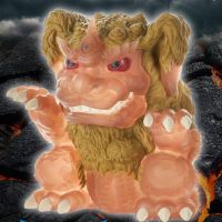 哥斯拉商店限定 东宝怪兽系列 镇座兽 西萨王（1974） 透明版