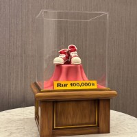 娱乐时间系列 逃亡兔 星星帆布鞋展示柜