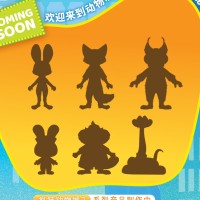 疯狂动物城2 Q版布衣拼装可动人偶