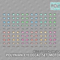 机械新人类 眼睛水贴套装 MOTOROID 04