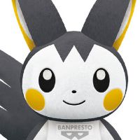 宝可梦毛绒玩偶 ～雷伊布・电飞鼠・莫鲁贝卡（满腹花纹）～（B款：电飞鼠）