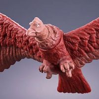 哥斯拉商店限定 电影怪兽系列 大秃鹫