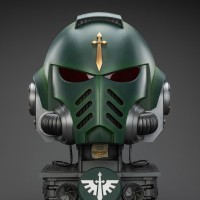 战锤40000 黑暗天使 MkX头盔和底座