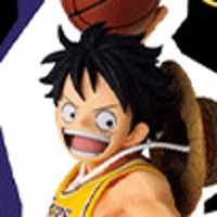 MASTER STARS PIECE 航海王×NBA  蒙奇·D·路飞 洛杉矶湖人队