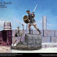 骷髅兵战斗底座场景