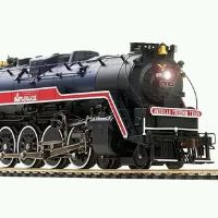 Paragon2 雷丁铁路T1型4-8-4蒸汽机车火车（2009）