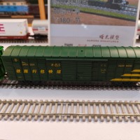 HO比例 P65铁路棚车 4辆套装