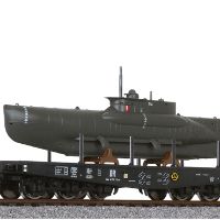 HO比例 L230132 德国 海豹微型潜艇 铁路运输套装