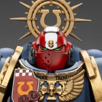 战锤40000 极限战士 梅陶罗斯 配备能量斧，风暴盾和等离子手枪