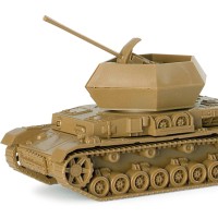 740999/roco791 四号防空坦克“东风”无涂装版