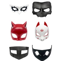 女神异闻录5 皇家版 复制品面具 雨宫莲/坂本龙司/高卷杏/喜多川祐介/新岛真/ 芳泽霞