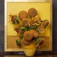 figma#SP-175 桌上美术馆 梵高的向日葵