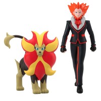 宝可梦比例世界 卡洛斯地区 弗拉达利＆火炎狮