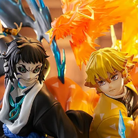 鬼灭之刃 我妻善逸 与 狯岳