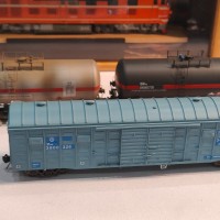 HO比例 P70铁路棚车 4辆套装