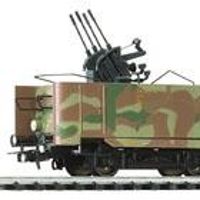 HO比例 L3366XX 铁路防空车 4轴