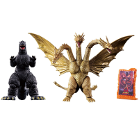 哥斯拉超可动玩偶 哥斯拉(1991) VS 王者基多拉(1991)对战套装