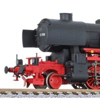 L1315XX 1/87 HO比例 德意志国铁路BR52 2-10-0蒸汽机车火车（新版）