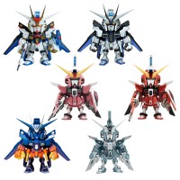 QMSV mini 强袭自由高达和无限正义高达