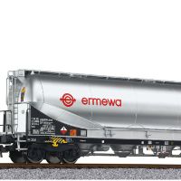 HO比例 L2358XX 欧洲 铁路粮食运输车 4轴